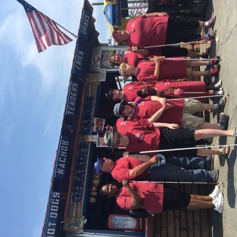 Group picture while on field trip to the Keansberg Boardwalk
